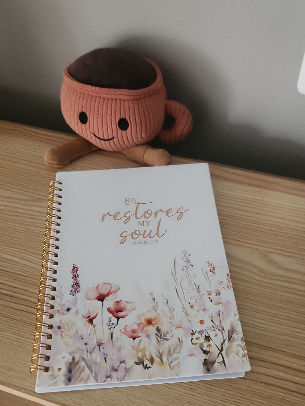 He Restores My Soul Notebook